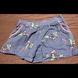 Flowy mermaid shorts